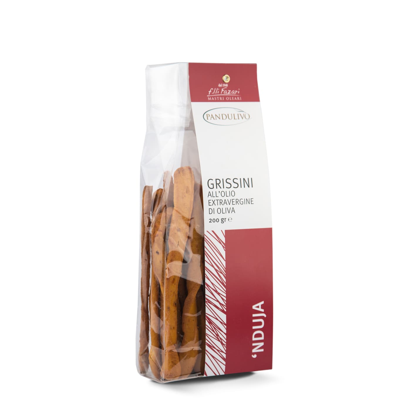 Grissini all’Olio Extravergine di Oliva – ’Nduja